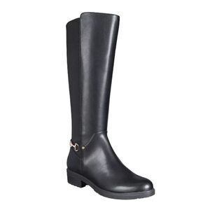 Giani Bernini, Women's barnibee Memory Foam Knee High Riding Boots. color: black
